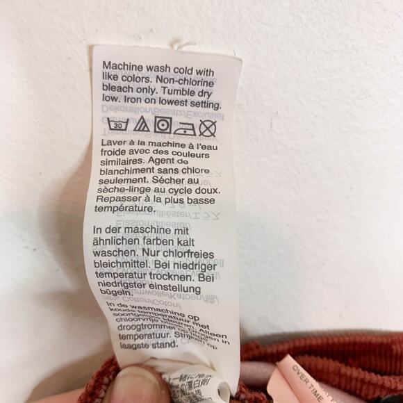 MADEWELL Cali Demi Boot burnt sienna corduroy bootcut pants button fly 3072 - Picture 9 of 12